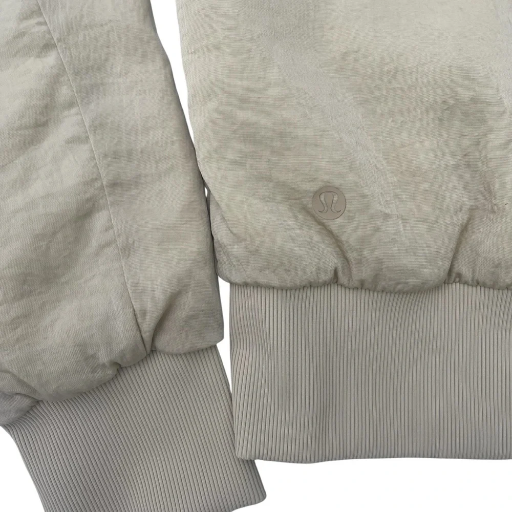 Lululemon Non-Stop Bomber Jacket Size 2 Reversible - Picture 4 of 13